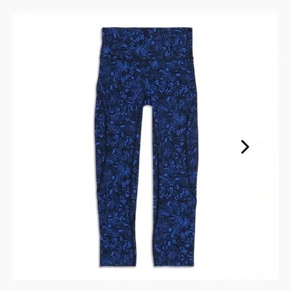 Lululemon Run The Day Crop Leggings - Picture 2 of 4